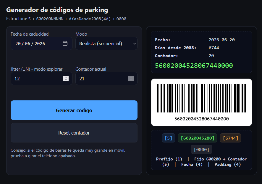 Generador de descuentos